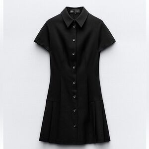 NWOT Zara Black Mini Dress